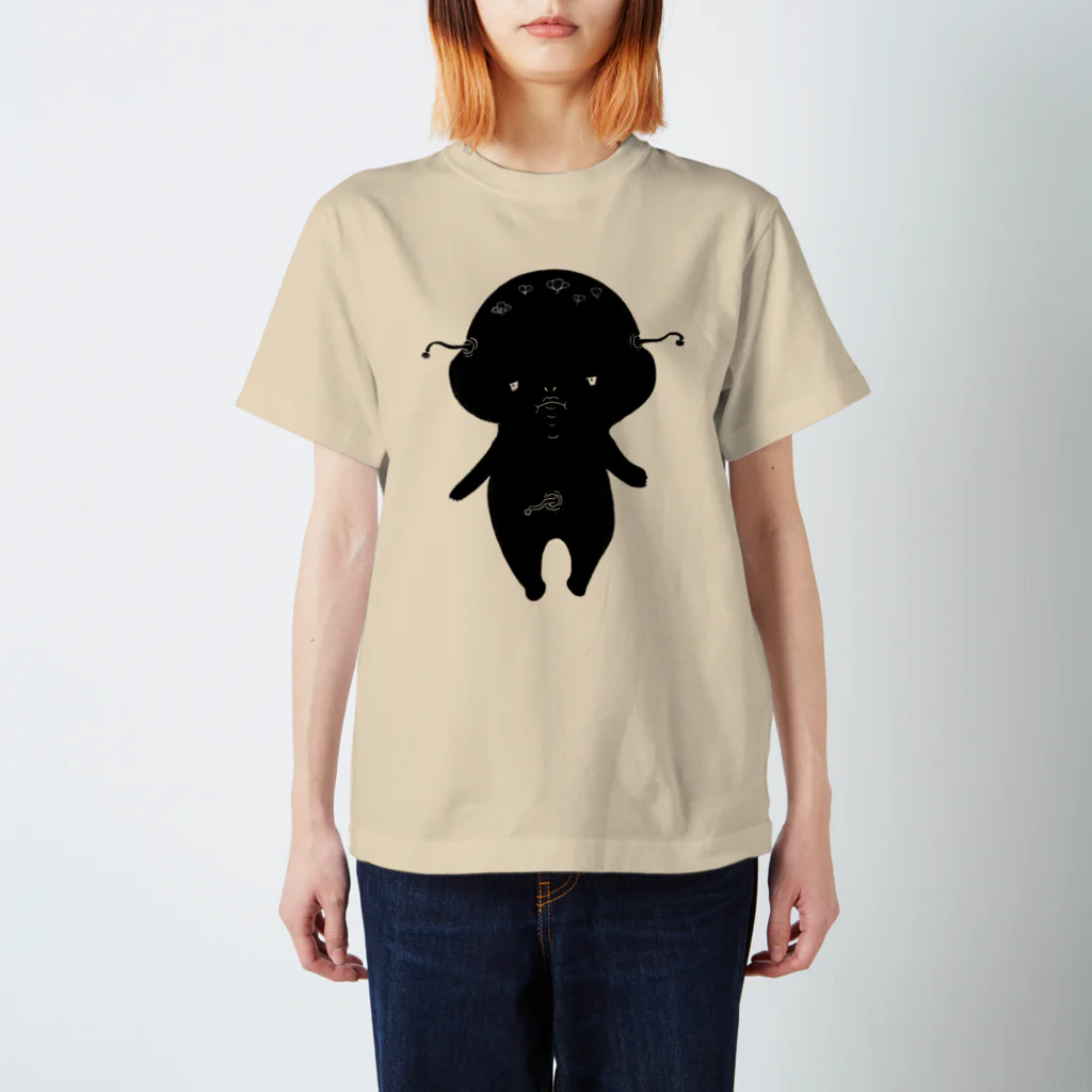 hellchocolateの荒ぶるぴこぴこちゃん スタンダードTシャツ