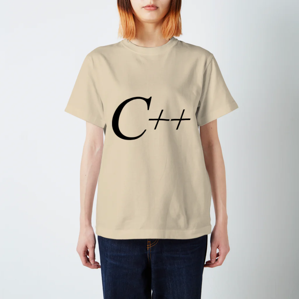 クソコードTシャツ制作所の「C++」Tシャツ スタンダードTシャツ