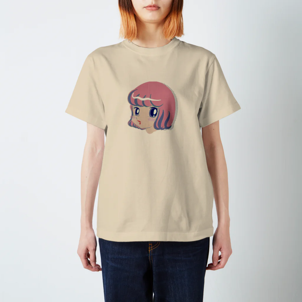 谷田部㌀⑨の女の子 スタンダードTシャツ