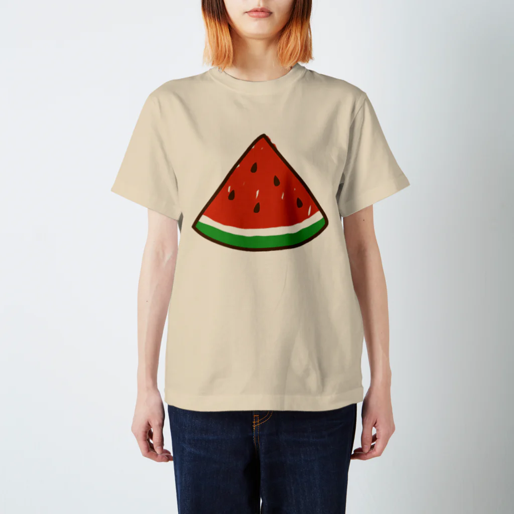 mariのすいか Regular Fit T-Shirt