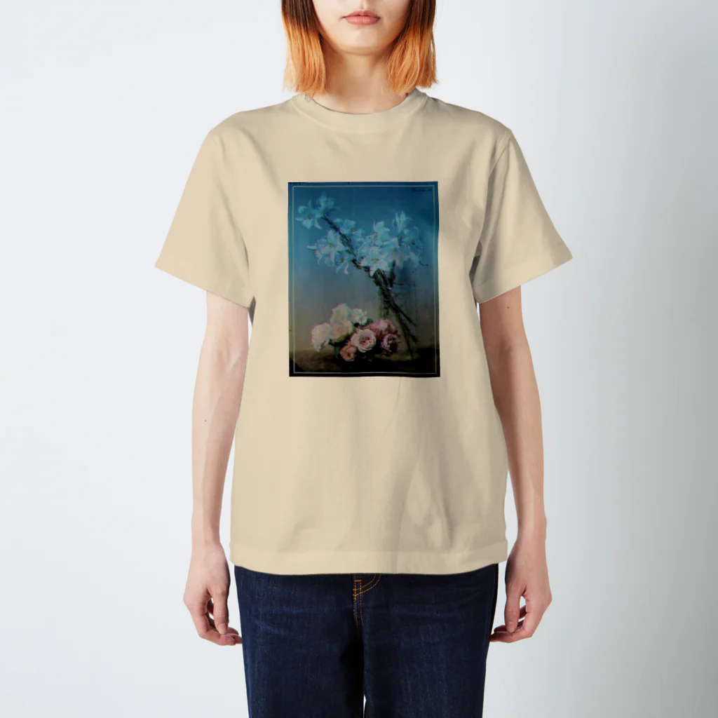 喃語のRoses and Lilies remix スタンダードTシャツ