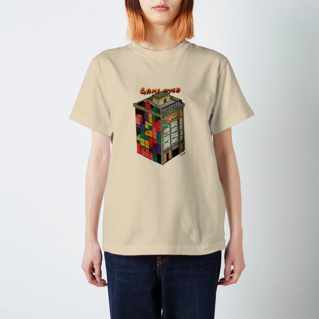 ヨシサコツバサのゲームオーバー スタンダードTシャツ