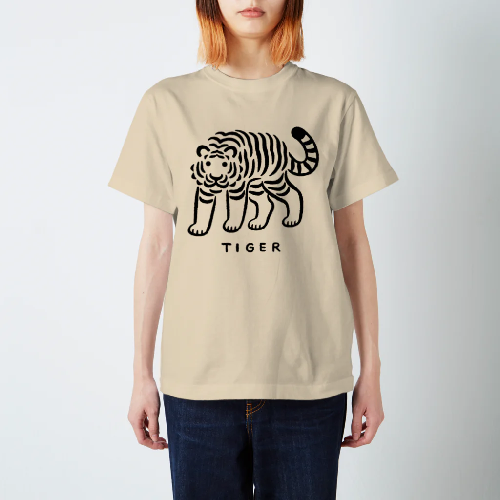 寺山武士 / イラストレーターのTIGER 티셔츠