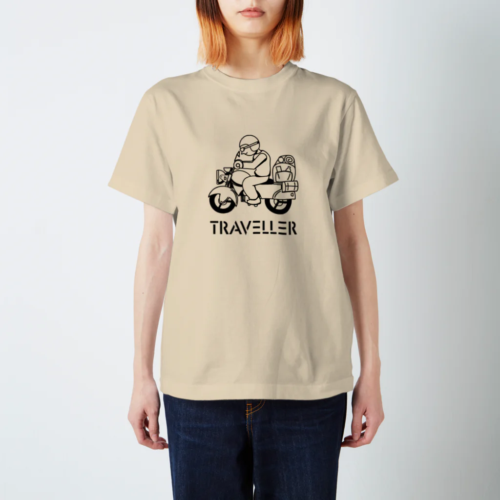 スロータイプ書店 Slowtype BooksのTRAVELLER トラベラー 222 スタンダードTシャツ