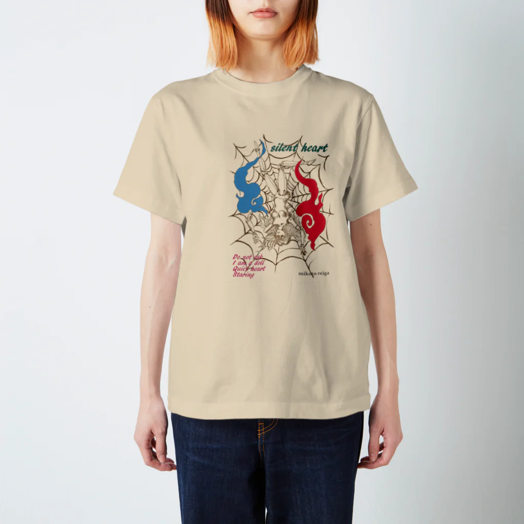 RMJ/mikoto reiga's printwebのsilent heart:人形・ドールの罠 Regular Fit T-Shirt