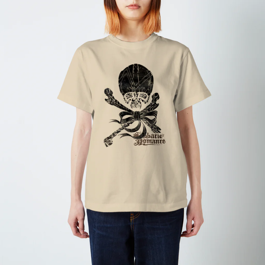 Sabbatic RomanceのSkull(Black) Regular Fit T-Shirt