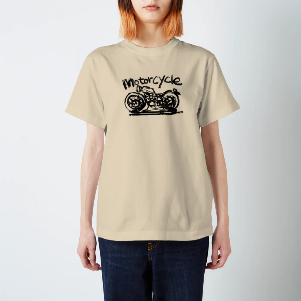 スタジオばんやのモーターサイクル線 Regular Fit T-Shirt