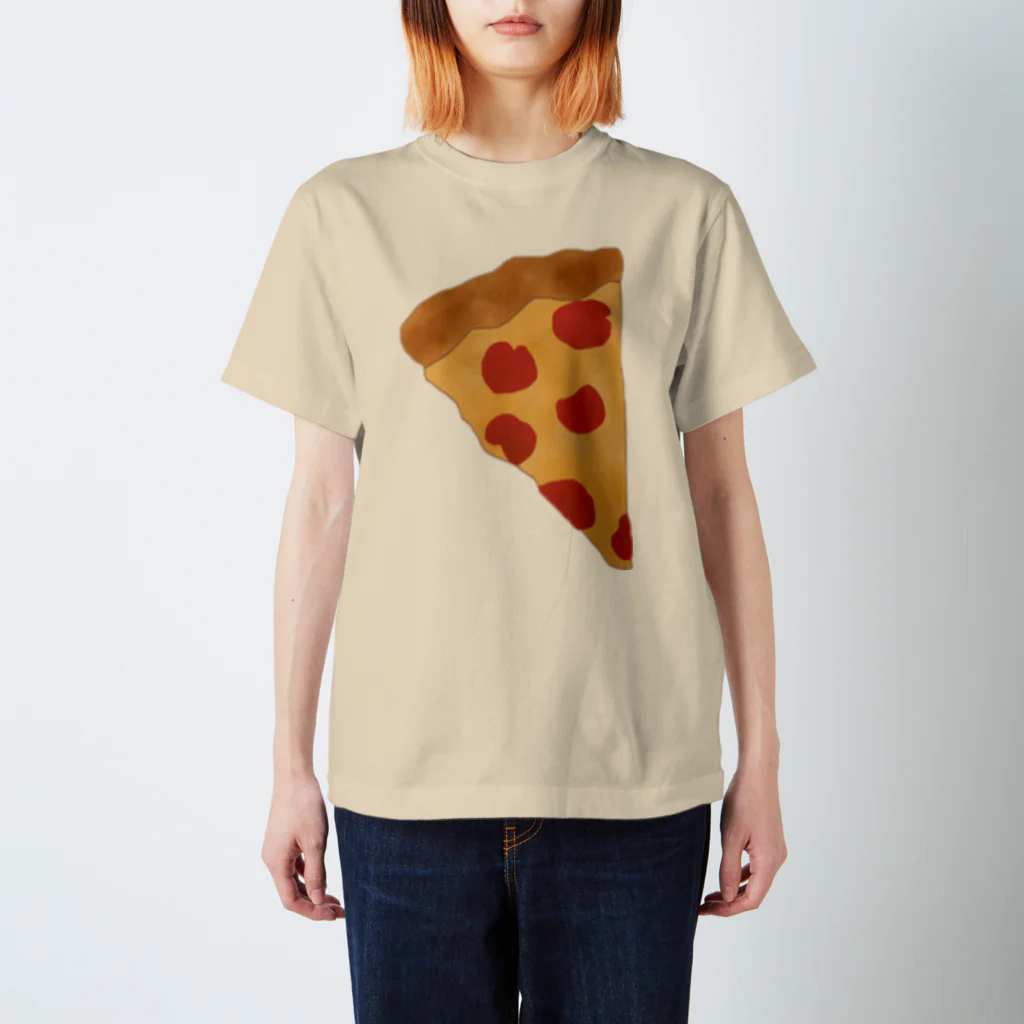 chi_zuの🍕🍕ピザ🍕🍕 スタンダードTシャツ