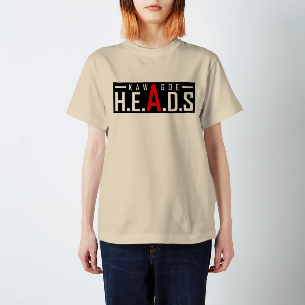 H.E.A.D.S川越の基本のH.E.A.D.Sロゴ スタンダードTシャツ