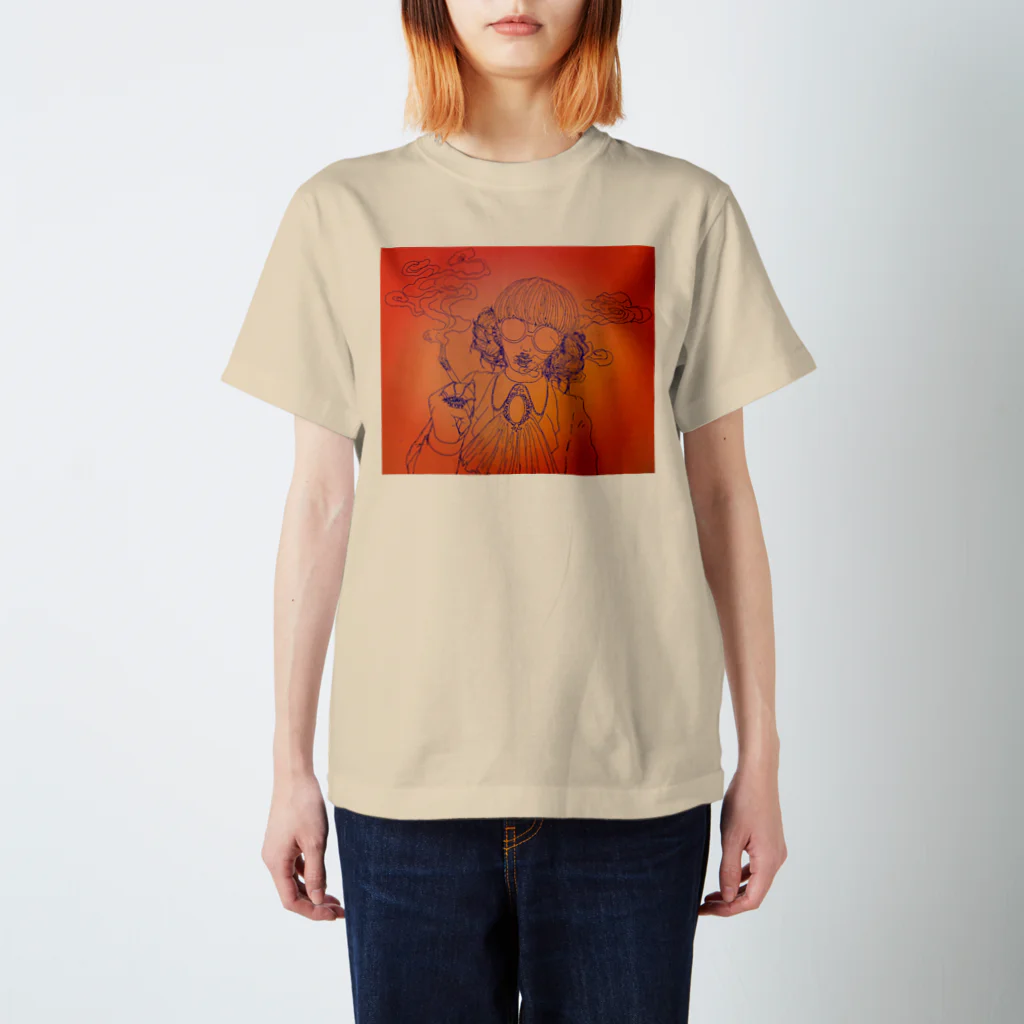 しぶき   やのサブカルくさい女 Regular Fit T-Shirt