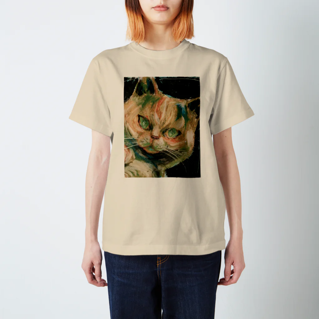 涅槃ねこのブリティッシュショートヘア スタンダードTシャツ