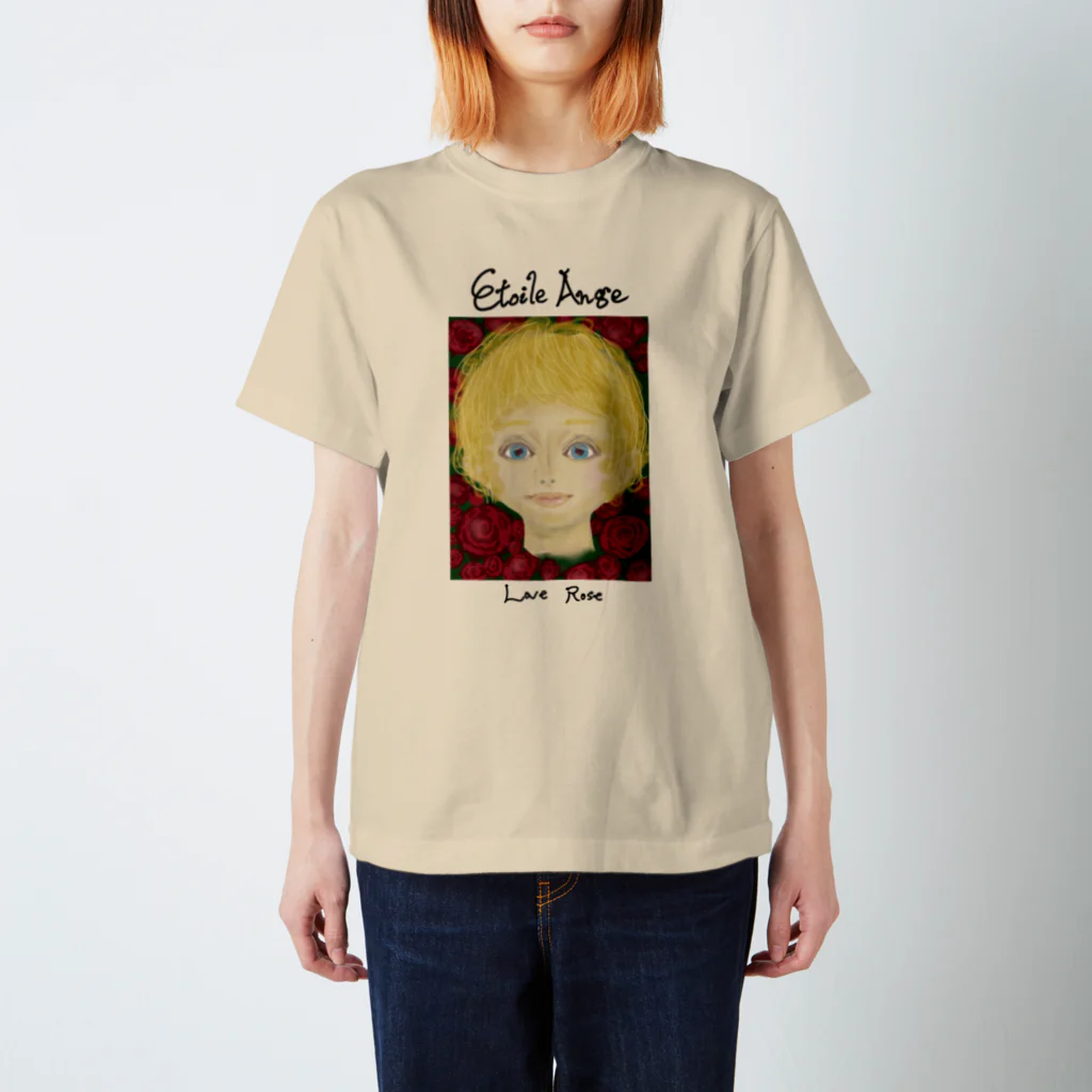 ねこ 妃羅きららの薔薇と少年 kirara’s picture  Regular Fit T-Shirt