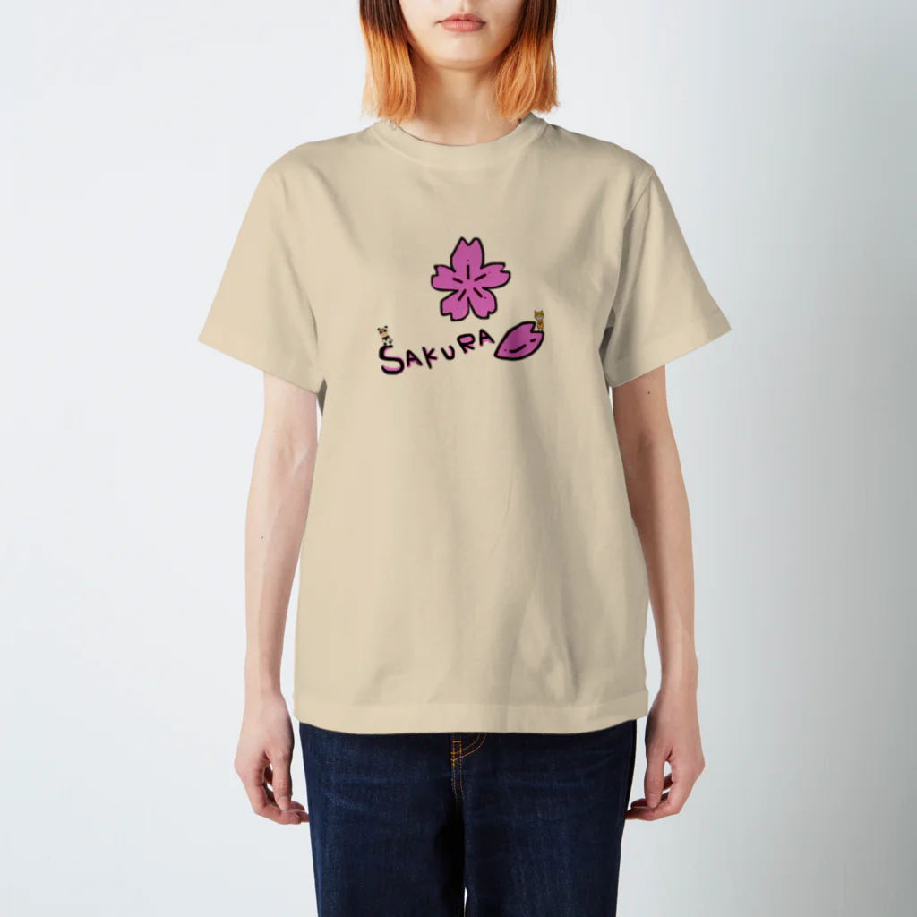 sakura_usagi_のsakura スタンダードTシャツ