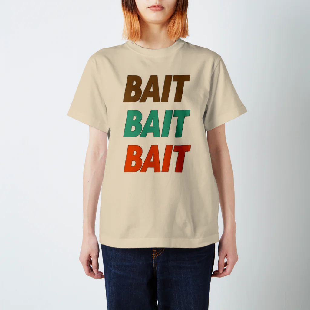 BASSHOMIESのBAITブルーギルカラー スタンダードTシャツ