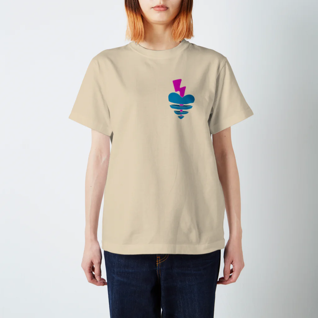ぼくかえるの稲光 Regular Fit T-Shirt