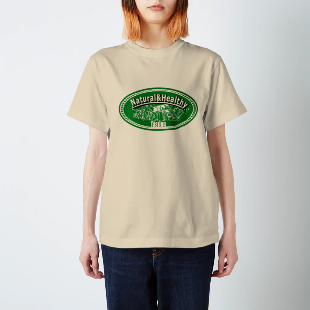 上野千賀子（ちかねえ）試食販売員SHOPのナチュラル＆ヘルシー Regular Fit T-Shirt