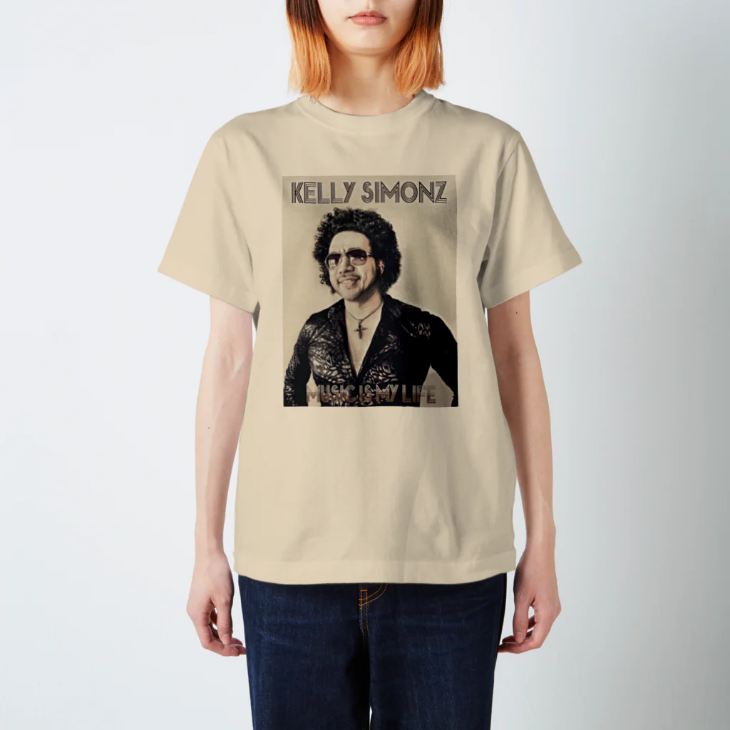 Kelly SIMONZの『MUSIC OF LIFE』 スタンダードTシャツ