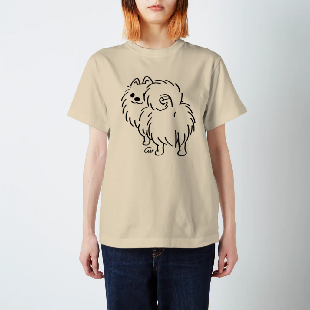 イラスト MONYAAT のCT83いつも見ているポメラニアン*番外 Regular Fit T-Shirt