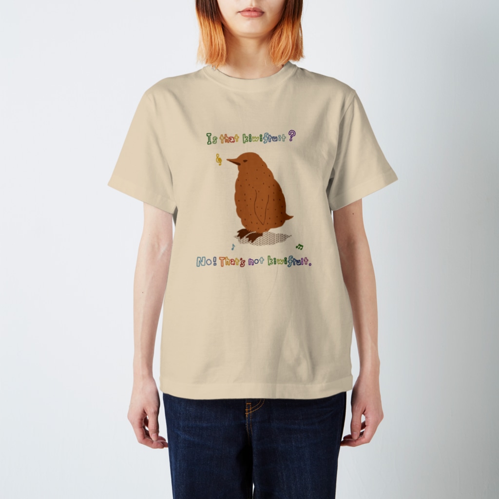 榛原ペンギン美術館(物販部)のキウイペンギン『Rちゃん』 Regular Fit T-Shirt