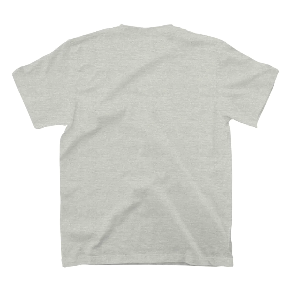 図形回廊＠フリーハンドの図形　CP＝6.67cm Regular Fit T-Shirtの裏面