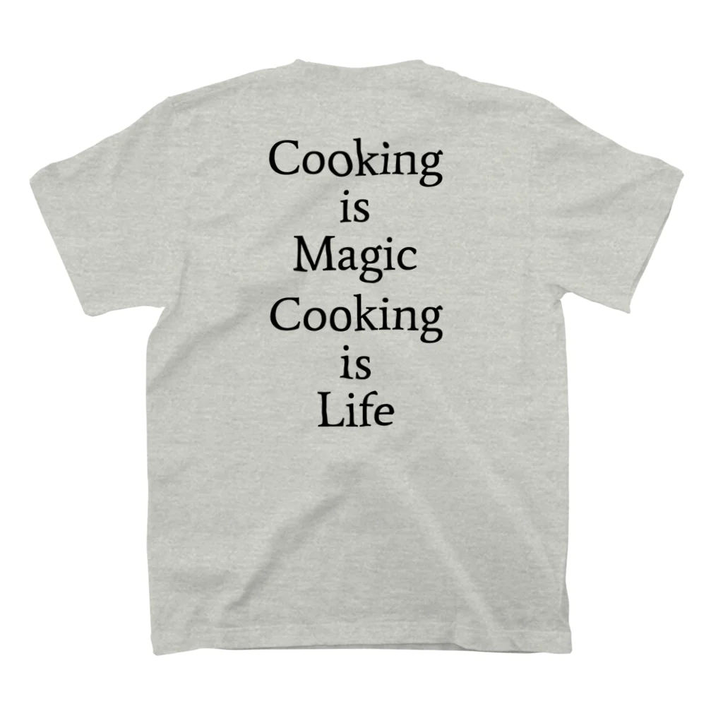 てんてこてんのCooking is Magic Cooking is Life #BL スタンダードTシャツの裏面