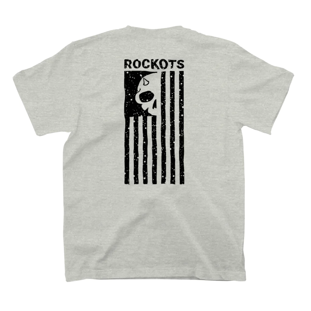 肋骨ポッキーズ【公式】のROCKOTS(背面プリントTシャツ) スタンダードTシャツの裏面