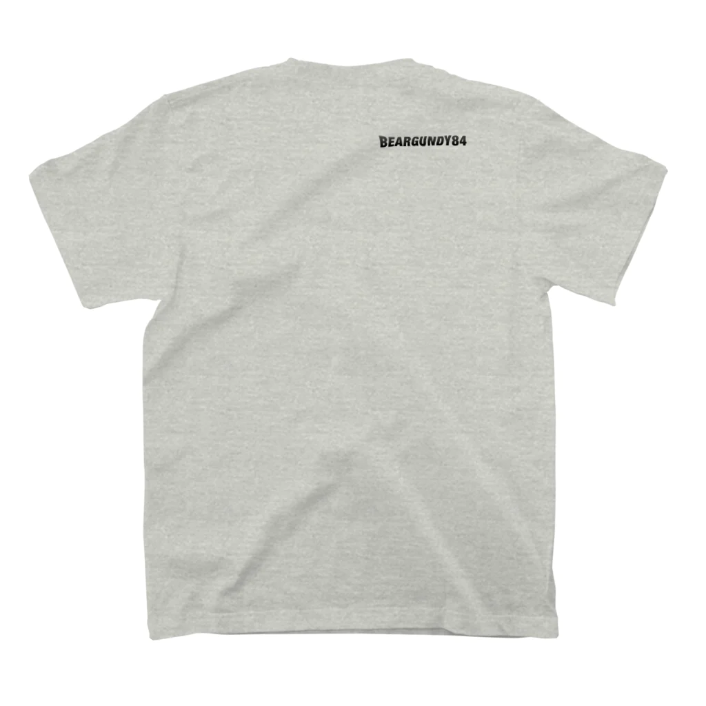 BEARGUNDYのだんち スタンダードTシャツの裏面