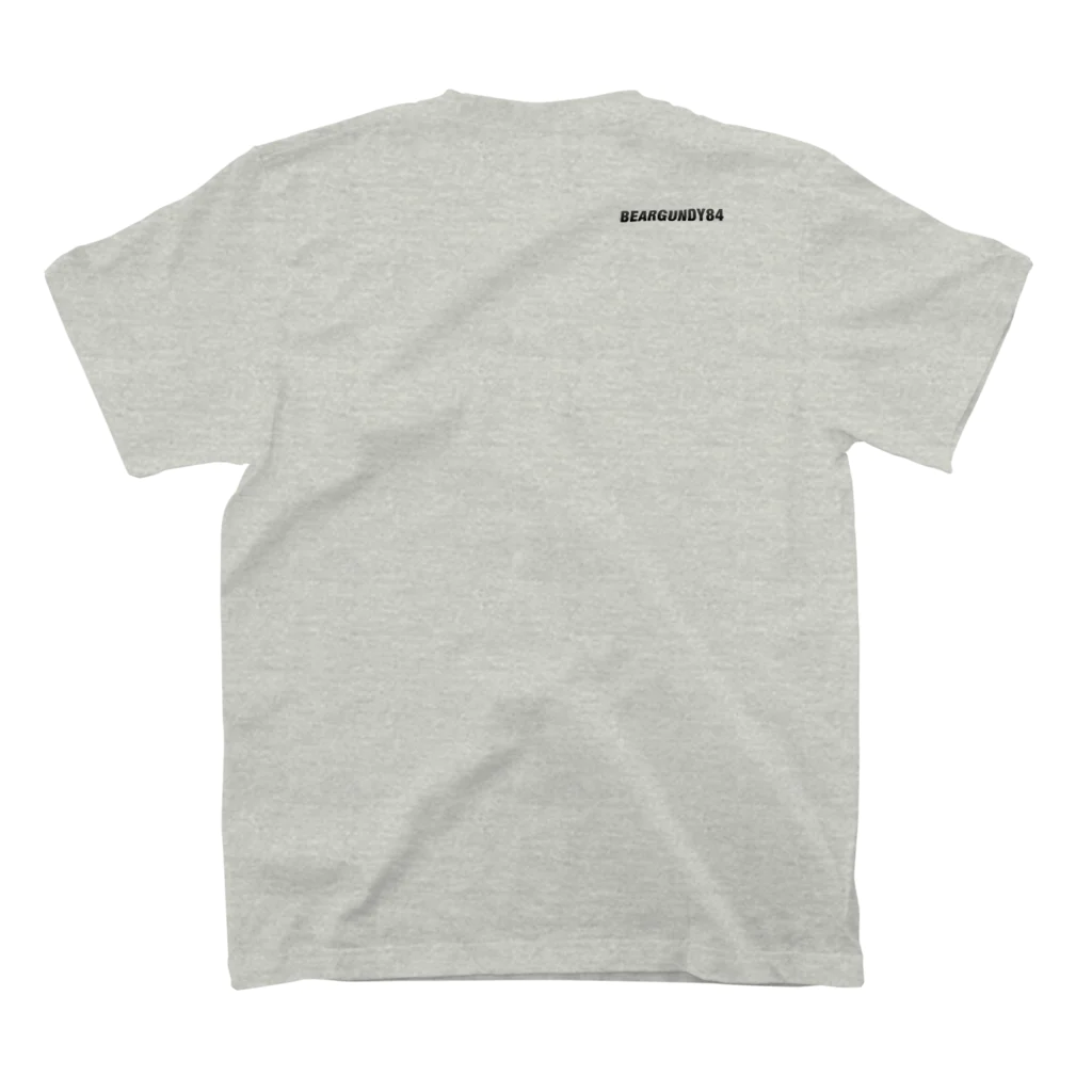 BEARGUNDYの階級制 Regular Fit T-Shirtの裏面