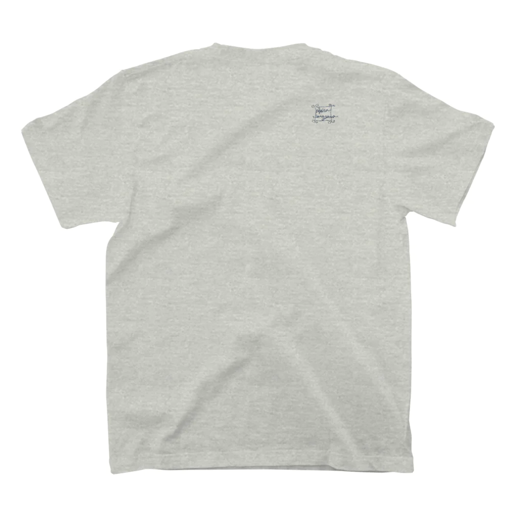 1139akiraのヤシの木 Regular Fit T-Shirtの裏面