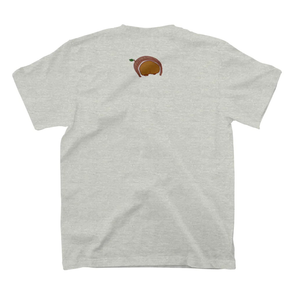 wombat_yuのウォンバットのTumoriちゃん Regular Fit T-Shirtの裏面