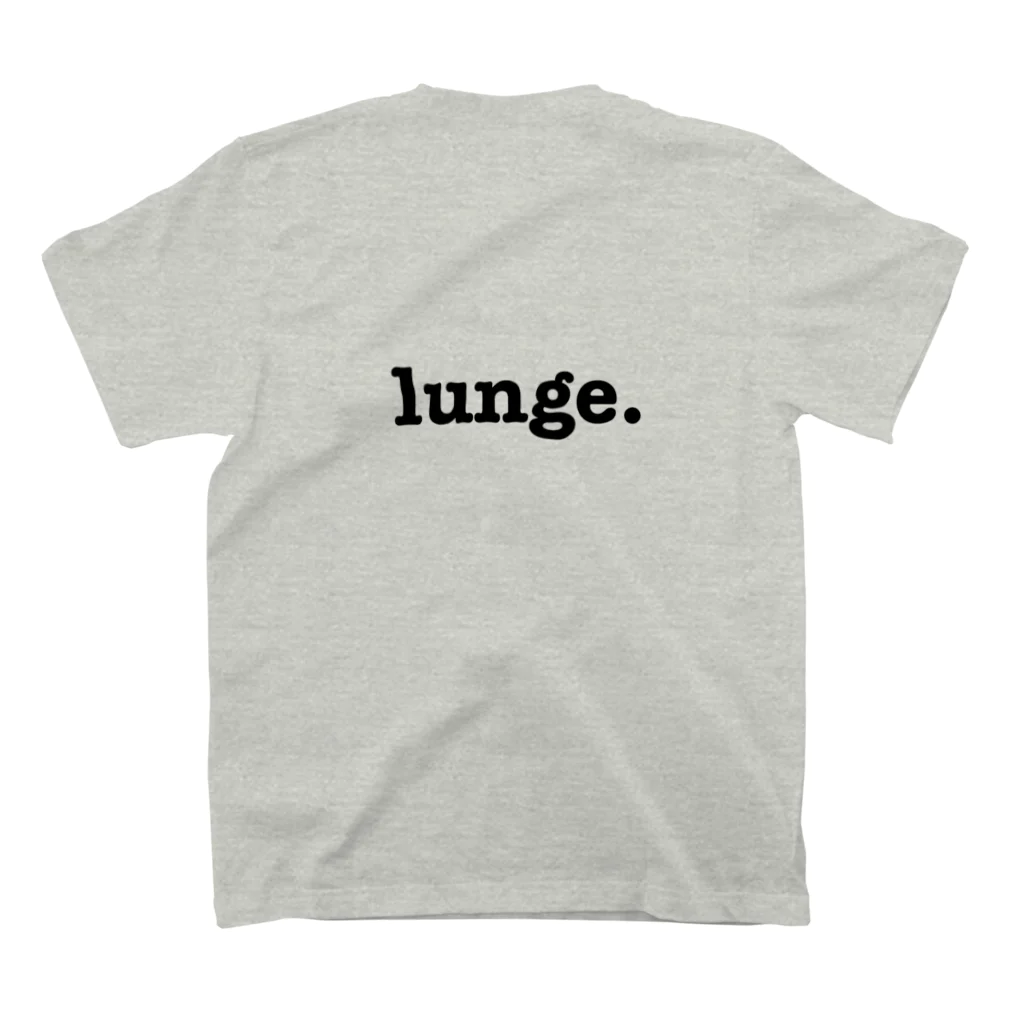 workout,chillout.のwo,co. lunge Regular Fit T-Shirtの裏面