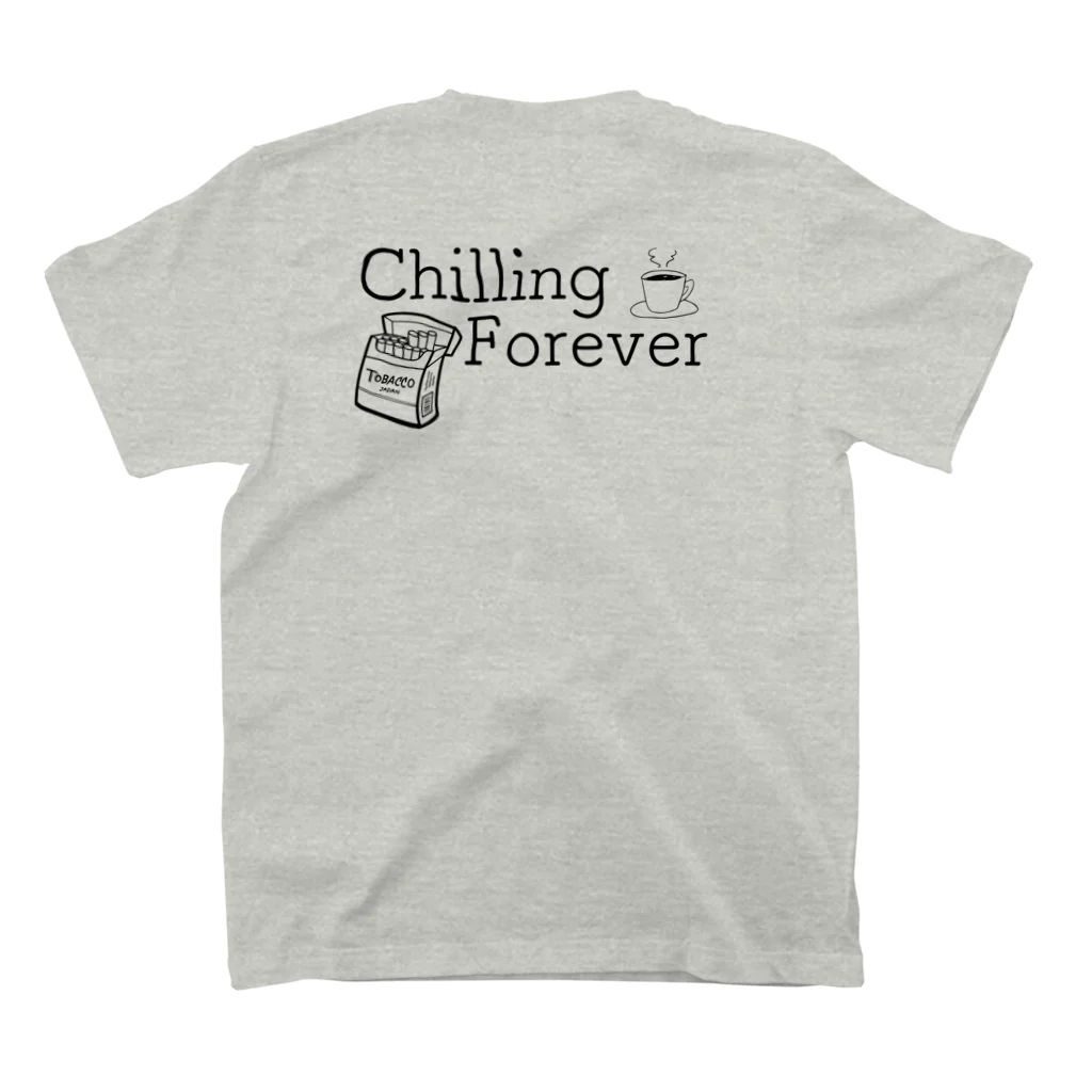 まにまにのChill OUT スタンダードTシャツの裏面