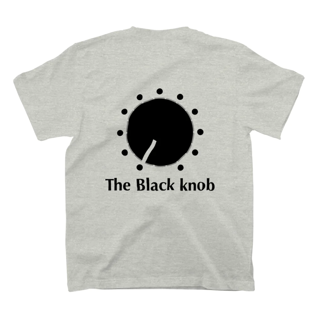 grandcanyon666のThe Black knob スタンダードTシャツの裏面