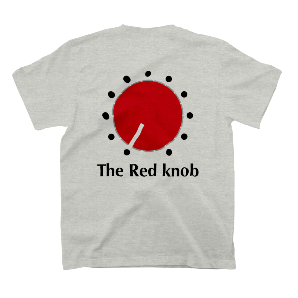 grandcanyon666のKnob series The Red knob スタンダードTシャツの裏面