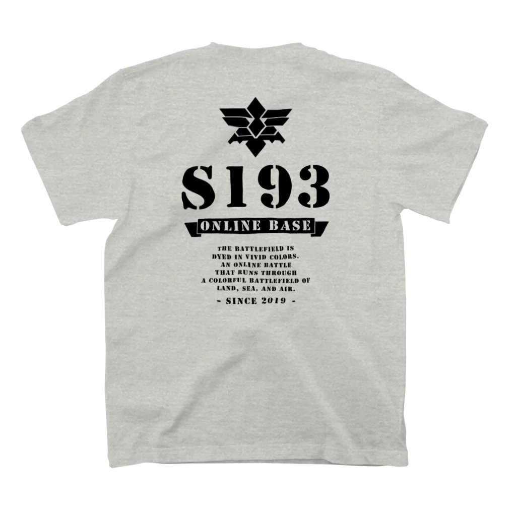 よろずや総本店のs193 スタンダードTシャツの裏面