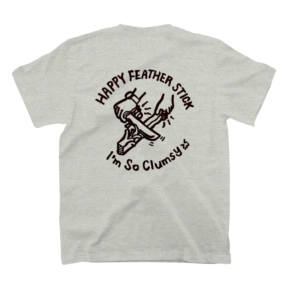 Too fool campers Shop!のI'm so clumsy スタンダードTシャツの裏面