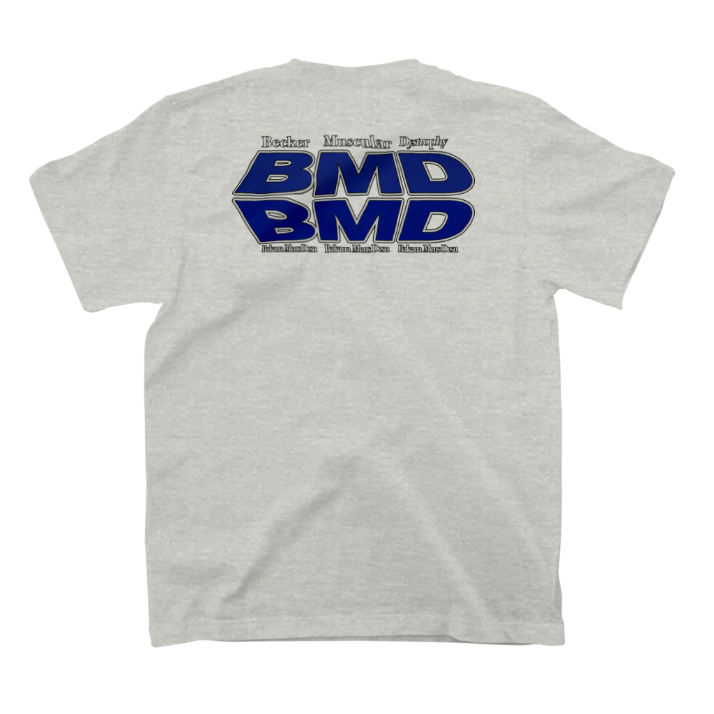 とりすまショップのBMDロゴTシャツ bakanamens Ver Regular Fit T-Shirtの裏面