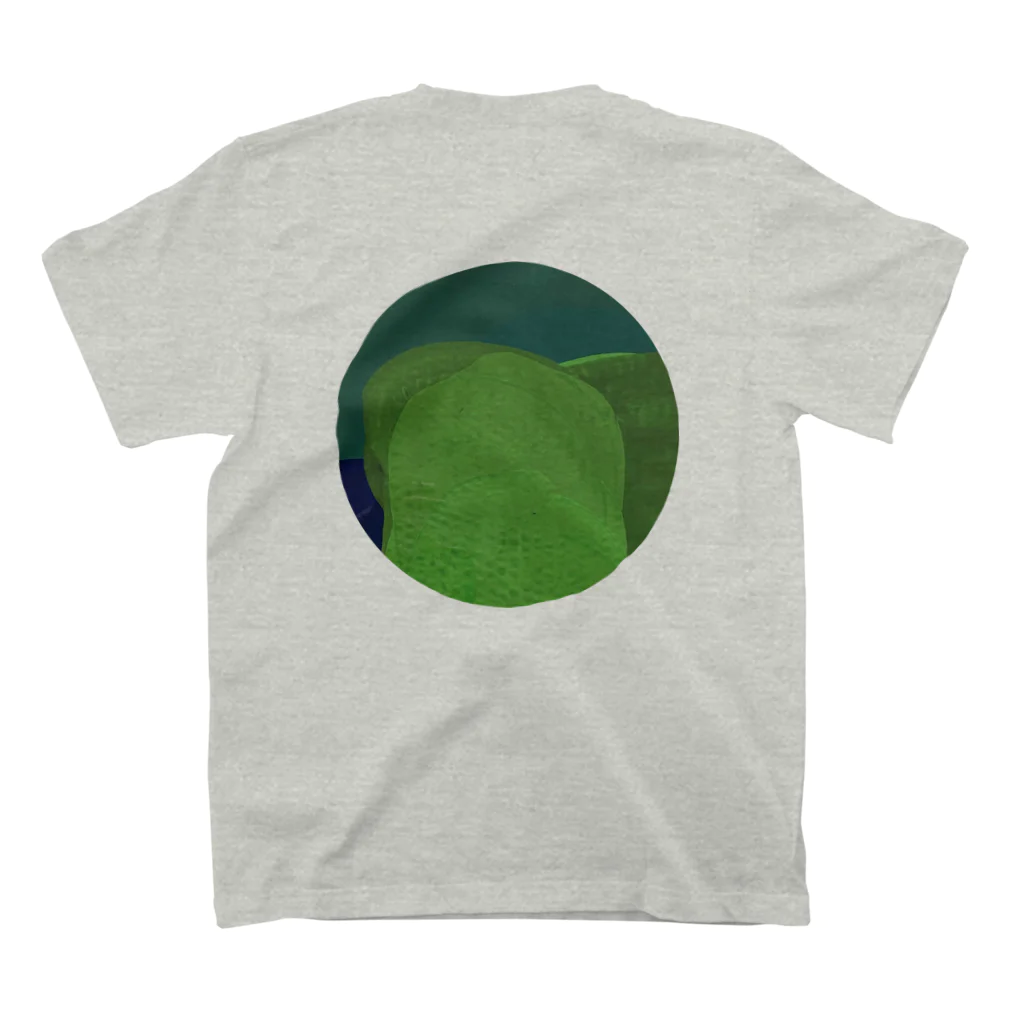 marude工房のgreen circle Regular Fit T-Shirtの裏面