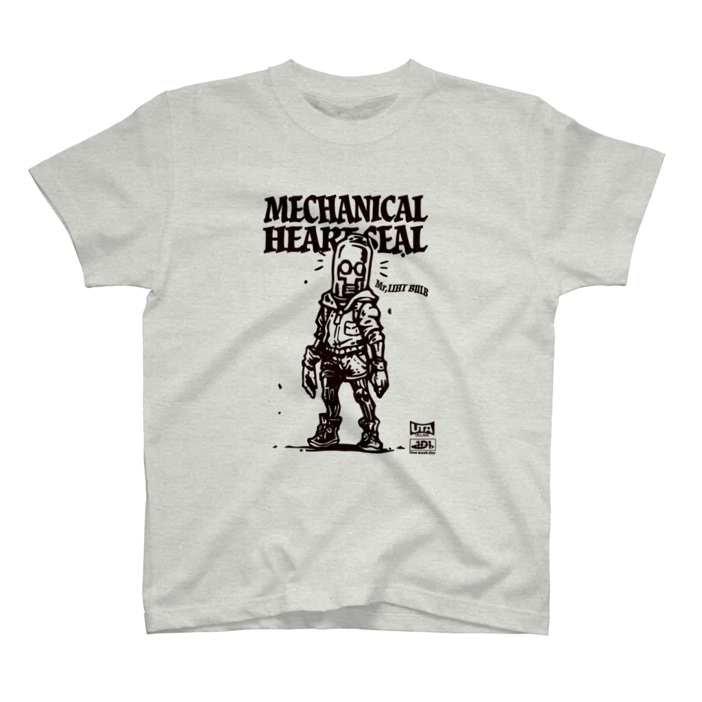 UTA VILLAGEのMECHANICALHEART/Mr,LIHTBULB スタンダードTシャツ