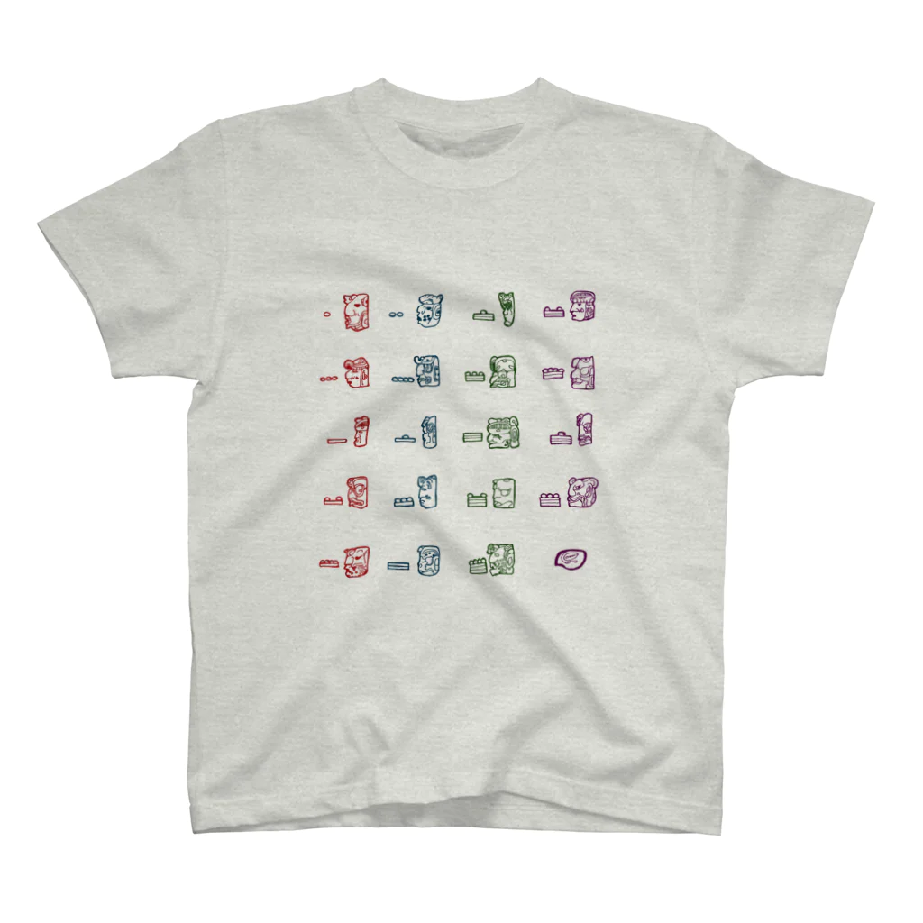 say-coのマヤ数字・２ Regular Fit T-Shirt