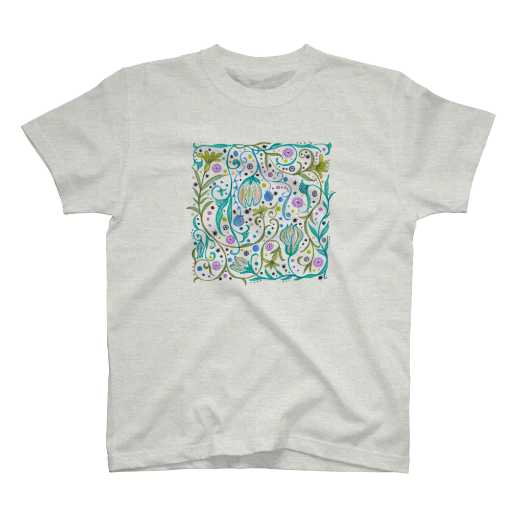 mammamの華やかエスニック スタンダードTシャツ