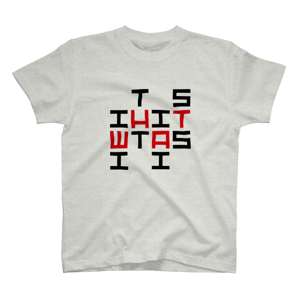 EASELのit is what it is スタンダードTシャツ