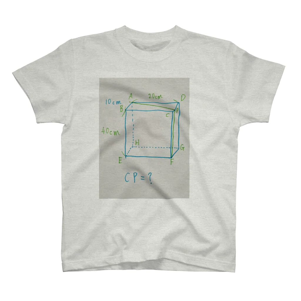 図形回廊＠フリーハンドの図形　CP＝6.67cm Regular Fit T-Shirt