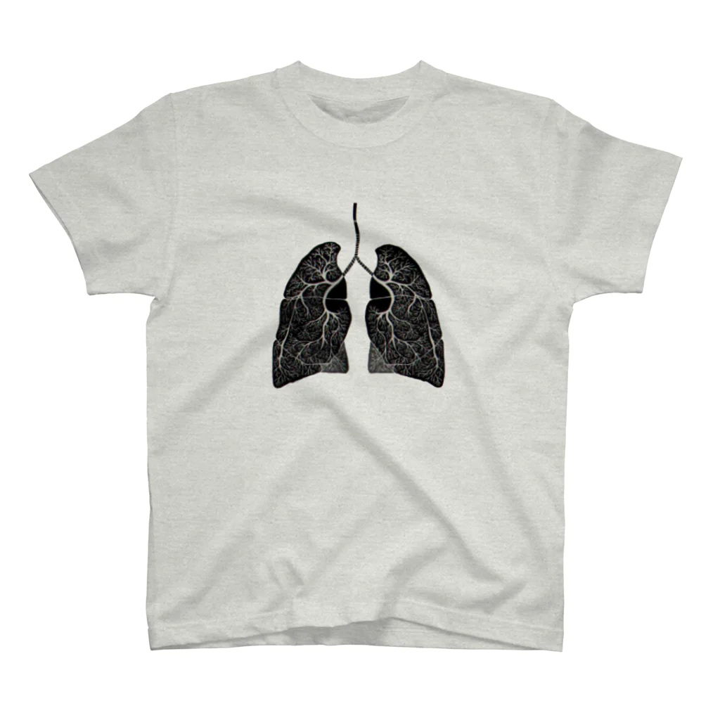 Reki_tabikarasuのHeavy smoker スタンダードTシャツ