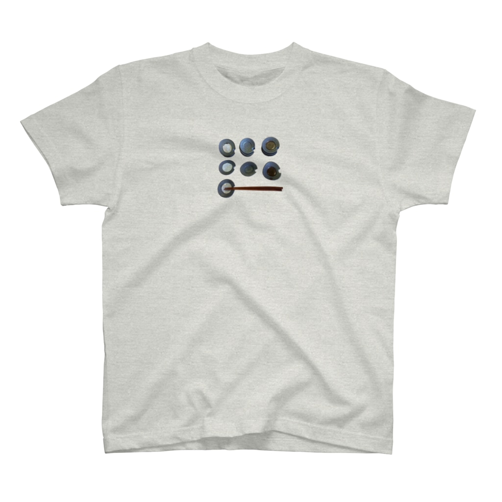 なつの箸置き皿 Regular Fit T-Shirt