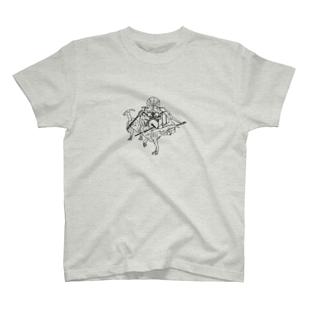 U-HU-HUのダイナ奏 Regular Fit T-Shirt