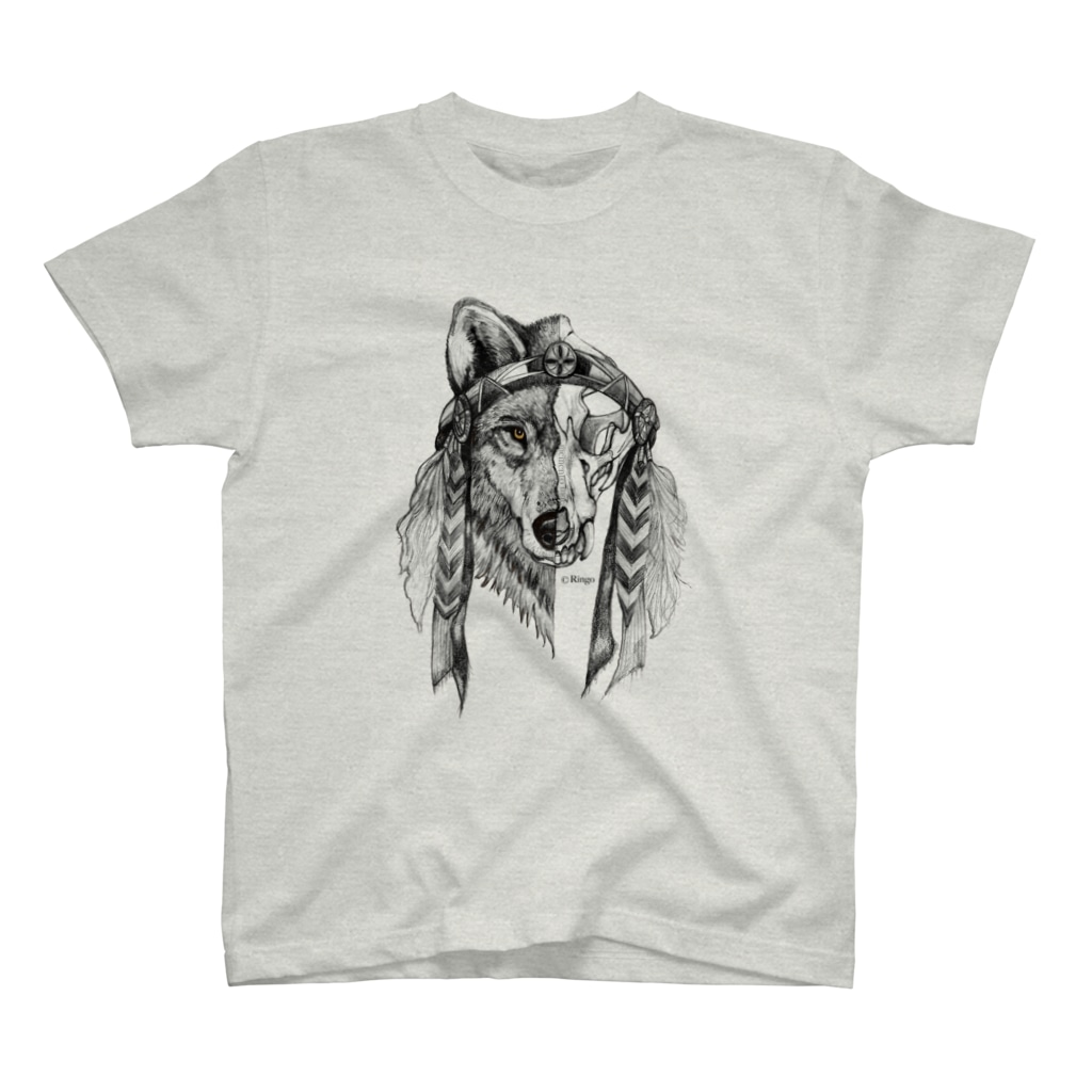 Ringo |  シュレの森のメメントモリの狼 Regular Fit T-Shirt