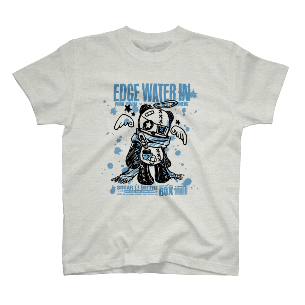 EDGE WATER IN officialのE.W.I P.Panda Tee type-T スタンダードTシャツ