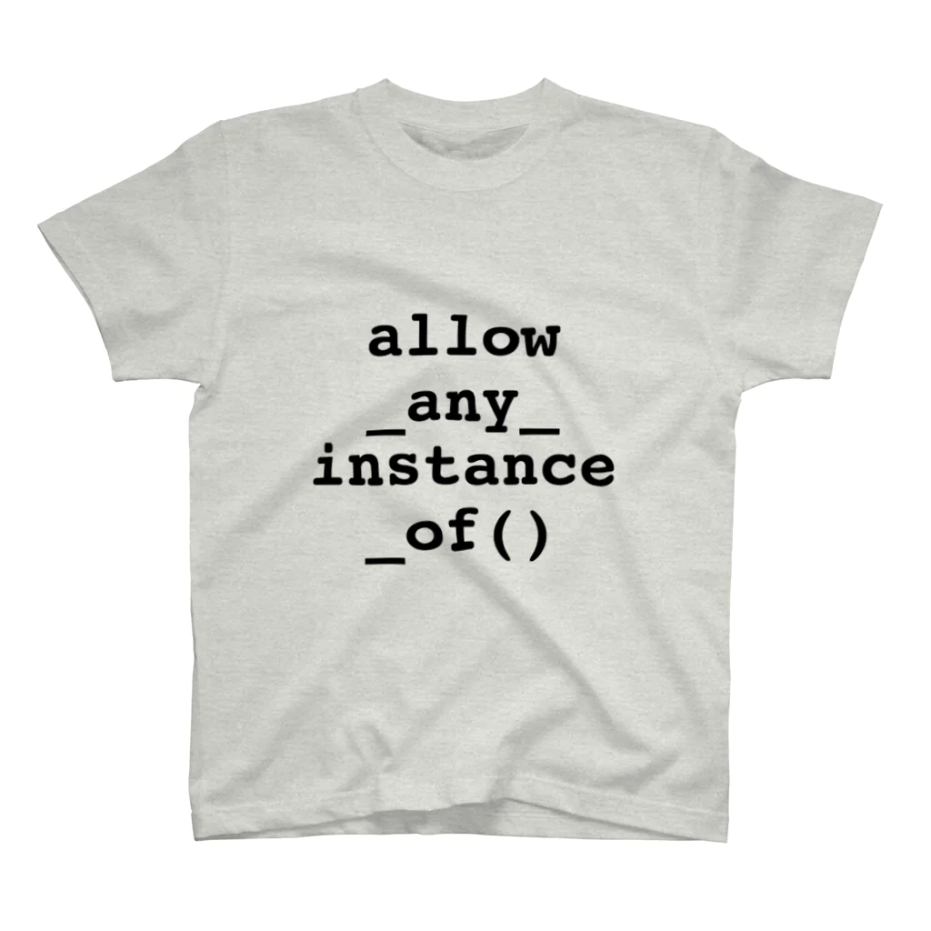 gongoのallow_any_instance_of Regular Fit T-Shirt