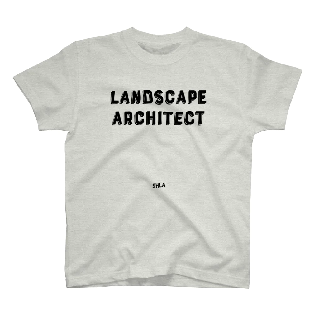 Landscape Architecture｜Studio HataKeのSHLA | ランドスケープアーキテクト グッズ ｜職能シリーズ スタンダードTシャツ